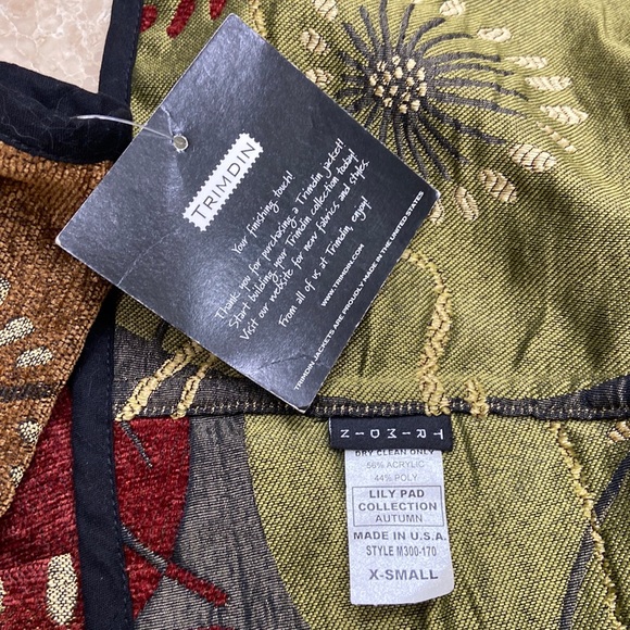 🎁NWT. Trimdin Lily Pad Collection Autumn Reversible Jacket.XS - Picture 8 of 8